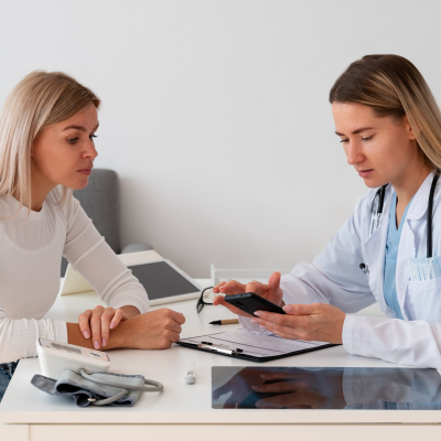 Consulta de ginecologia clínica